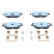 Brake pad set, disc brake 13.0460-5520.2 ATE, Thumbnail 2