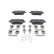 Brake pad set, disc brake 13.0460-5521.2 ATE, Thumbnail 2