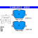 Brake Pad Set, disc brake 13.0460-5523.2 ATE