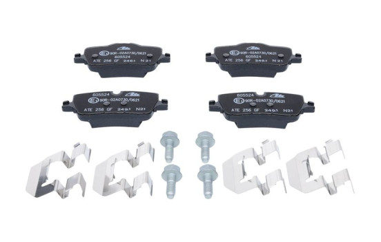 Brake pad set, disc brake 13.0460-5524.2 ATE, Image 2