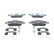 Brake pad set, disc brake 13.0460-5528.2 ATE, Thumbnail 2