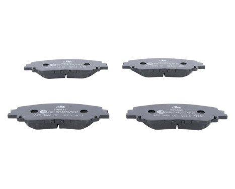 Brake pad set, disc brake 13.0460-5533.2 ATE, Image 2