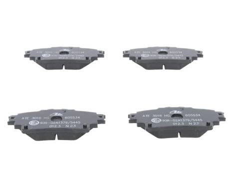 Brake pad set, disc brake 13.0460-5534.2 ATE, Image 2