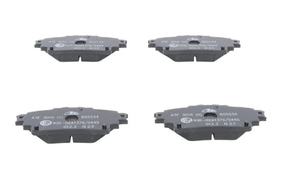 Brake pad set, disc brake 13.0460-5534.2 ATE, Image 2