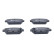 Brake Pad Set, disc brake 13.0460-5539.2 ATE, Thumbnail 2