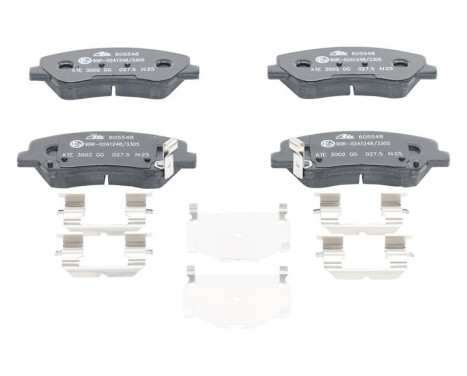 Brake pad set, disc brake 13.0460-5548.2 ATE, Image 2