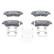 Brake pad set, disc brake 13.0460-5548.2 ATE, Thumbnail 2