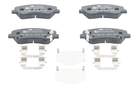 Brake pad set, disc brake 13.0460-5548.2 ATE, Image 2