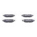 Brake pad set, disc brake 13.0460-5553.2 ATE, Thumbnail 2