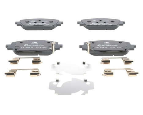 Brake pad set, disc brake 13.0460-5556.2 ATE, Image 2