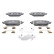 Brake pad set, disc brake 13.0460-5556.2 ATE, Thumbnail 2