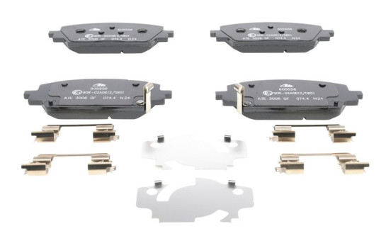 Brake pad set, disc brake 13.0460-5556.2 ATE, Image 2