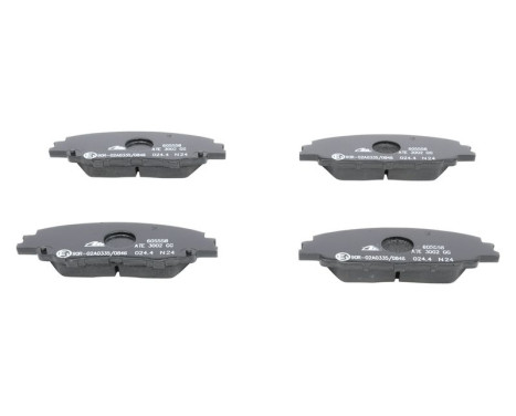 Brake pad set, disc brake 13.0460-5558.2 ATE, Image 2