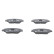 Brake pad set, disc brake 13.0460-5558.2 ATE, Thumbnail 2