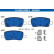 Brake pad set, disc brake 13.0460-5559.2 ATE
