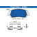 Brake pad set, disc brake 13.0460-5563.2 ATE