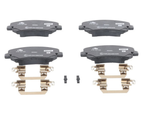 Brake pad set, disc brake 13.0460-5563.2 ATE, Image 2