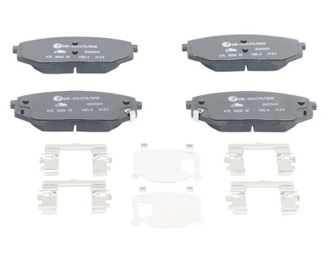 Brake pad set, disc brake 13.0460-5564.2 ATE, Image 2