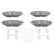 Brake pad set, disc brake 13.0460-5564.2 ATE, Thumbnail 2