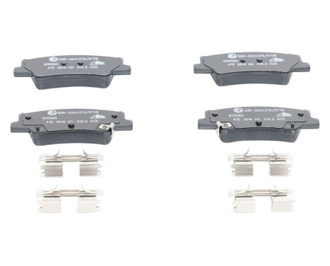 Brake pad set, disc brake 13.0460-5565.2 ATE, Image 2