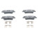 Brake pad set, disc brake 13.0460-5565.2 ATE, Thumbnail 2