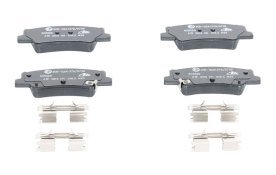 Brake pad set, disc brake 13.0460-5565.2 ATE, Image 2