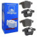 Brake Pad Set, disc brake 13.0460-5601.2 ATE