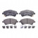 Brake Pad Set, disc brake 13.0460-5603.2 ATE