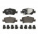 Brake Pad Set, disc brake 13.0460-5604.2 ATE