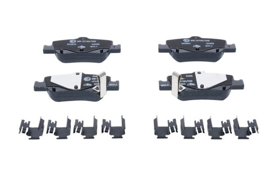 Brake Pad Set, disc brake 13.0460-5604.2 ATE, Image 3
