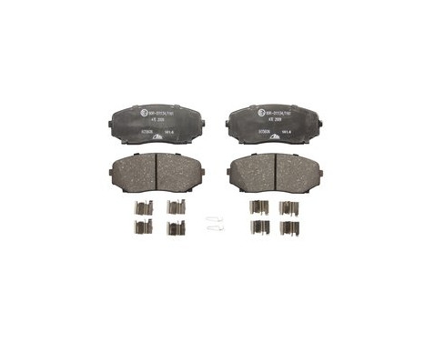 Brake Pad Set, disc brake 13.0460-5606.2 ATE