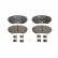 Brake Pad Set, disc brake 13.0460-5606.2 ATE