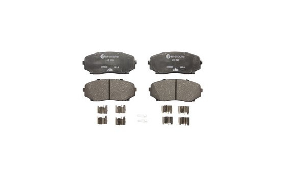 Brake Pad Set, disc brake 13.0460-5606.2 ATE