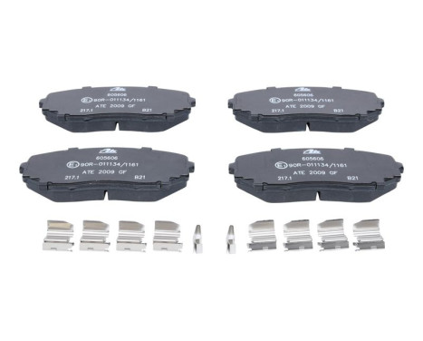 Brake Pad Set, disc brake 13.0460-5606.2 ATE, Image 3