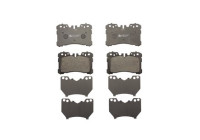 Brake Pad Set, disc brake 13.0460-5607.2 ATE