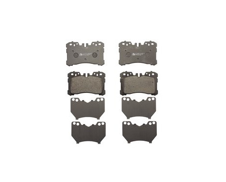 Brake Pad Set, disc brake 13.0460-5607.2 ATE