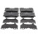 Brake Pad Set, disc brake 13.0460-5607.2 ATE, Thumbnail 3