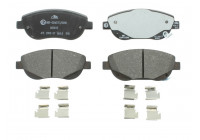 Brake Pad Set, disc brake 13.0460-5615.2 ATE