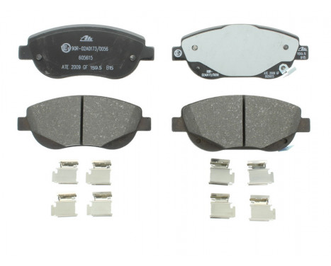 Brake Pad Set, disc brake 13.0460-5615.2 ATE