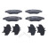 Brake Pad Set, disc brake 13.0460-5620.2 ATE, Thumbnail 3