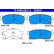 Brake Pad Set, disc brake 13.0460-5621.2 ATE