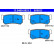 Brake Pad Set, disc brake 13.0460-5623.2 ATE, Thumbnail 2