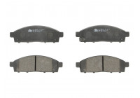 Brake Pad Set, disc brake 13.0460-5631.2 ATE