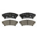 Brake Pad Set, disc brake 13.0460-5635.2 ATE