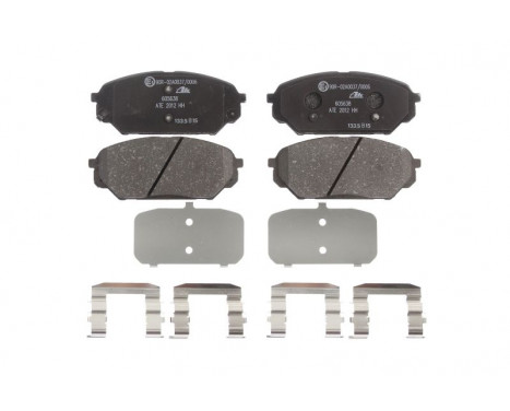 Brake Pad Set, disc brake 13.0460-5638.2 ATE