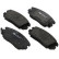 Brake Pad Set, disc brake 13.0460-5639.2 ATE