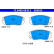 Brake Pad Set, disc brake 13.0460-5639.2 ATE, Thumbnail 2