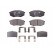 Brake Pad Set, disc brake 13.0460-5641.2 ATE