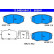 Brake Pad Set, disc brake 13.0460-5641.2 ATE, Thumbnail 2