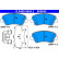 Brake Pad Set, disc brake 13.0460-5645.2 ATE, Thumbnail 2